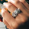 Wedding Rings Novel Design In Cute For Women Jewelry Trendy Romantic Fashion Vintage Bands Aesthetic