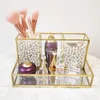 Storage Boxes Clear Cosmetic Makeup Brush Case Holder Box Desk Organizer Transparent Make Up Lipstick