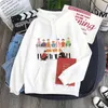 남자의 후드 Haikyuu Print Karasuno High School 남자 여자 Harajuku 스웨트 오버 후드 캐주얼 의류 대형 남성