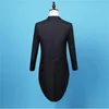 Costumes pour hommes Costume de smoking Blazers pour hommes Vestes Homme Slim Stage Chorus Host Piano Magic Conductor Terno Slin Masculino Performance Dress