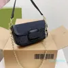 2023 neue Modedesign Damentasche klassische Sattel Umhängetasche Metall Link Mini Freizeit Handtasche mit Verpackung 65 hohe Qualität