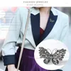 Broches vintage requintados e elegantes Big Butterfly Broche