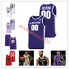 Maillot de basket-ball de l'État du Kansas Ismael Massoud Nae'Qwan Tomlin Peyton Ackerman Dean Wade Tylor Perry Macaleab Rich Maillots des Wildcats de l'État du Kansas cousus sur mesure