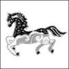 Pins Brooches Animal Horse Gutta Percha Colored Brooch Pin Jewelry Yiwu 72C3 Drop Delivery Dho7S