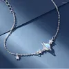Link bransoletki 2023 modne polarne księżycowe kamienne koraliki dla kobiet moda biżuteria