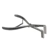 Saç bandı pense Bant uzantıları için profesyonel pense 4 5cm güverte şekli paslanmaz çelik bant pense ergonomik dayanıklı245y