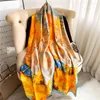 Bufandas Seda Musulmana Bufanda Hijab Mujeres Impresión Primavera Cálido Viaje Pashmina Playa Estolas Foulard Echarpe Mantón Femenino Wrap Bandana 2023