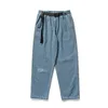 Men's Jeans Plus Size 5XL Blue Baggy 2023 Arrivals Spring Street Ruffian Handsome Loose Pants Men Straight Fashion SashesMen's