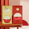 Cadeau cadeau 6pcs 2023 Année chinoise Festival du printemps Hongbao Enveloppe rouge Cartoon Money A0KF