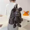 Designer Bag läder ryggsäck Europa och America Mens Woman Trendy Brand Old Flower Ny stor kapacitet Student ryggsäck