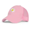 Ball Caps Doit Summer Child Baseball Cap Daisies Embroidery Hip Hop Kids Hats Boys Girls Snapback Mesh Hat For 2 To 8 Years Old