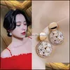 Dangle Chandelier 2021 Est Korean Trendy Exquisite Star Moon Long Tassel Earrings For Women Temperament Crystal Pendant Jewelry Dr Dhkd7