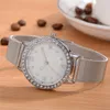 Wristwatches Women's Watch Romantic Crystal Simple Fashion Bracelet Quartz Rhinestone Zegarek Damski Ladies Jewelry 2023