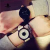 Wristwatches Fashion Creative Watches Women Men Quartz-watch BGG Brand Unique Dial Design Minimalist Lovers' Watch Leather