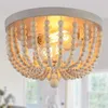 Plafondlampen moderne led licht luxe lamp retro home kubus stoffen verlichting