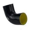 Slangklämmor 3 76mm 90 graders armbåge Sile Pipe Turbo Intake Blue Yellow / Black SH9030QY Drop Delivery Mobiles Motorcyklar Delar Cooli DH8S5