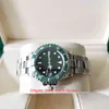 Fashion Ladies Watch Super Quality 37mm 116610 116610LV Zielona ceramiczna ramka ze stali nierdzewnej zegarki ETA 2824 Menowe automatyczne zegarki dla kobiet