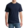 Herren-T-Shirts, Herren-T-Shirts, Ihr Like Po oder Logo, eigenes Design, Baumwolle, O-Ausschnitt, kurze Ärmel, individuelles Hemd