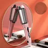 Decorative Figurines Objects & Inner Buckle Hair Curler Dual-Use Straightener Negative Ion Straight Comb Lazy Short