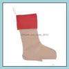 Décorations De Noël Cadeau Chaussettes Sac De Stockage Enfants Cadeaux Xmas Stock Sock Bags 30X45Cm Lxl374A Drop Delivery Home Garden Festive Dhcp8