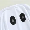 Jackets Halloween Little Boys Girls Cloak Toddlers Cartoon Ghost Shape Role Play Loose Cape Cosplay Costume For Party 0-9Years