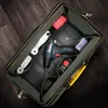 Verktygsväska Electrician Bag Tool Organisatörer Portabla Multi Pocket Waterproof Tool Kit Funktion Verktygsväska 1680D Oxford Tygväska Verktygsväskor 230130