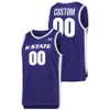 Keyontae Johnson Markquis Nowell Kansas State basketbalshirt David N'Guessan Tykei Greene Cam Carter Anthony Thomas Aangepaste Kansas State Wildcats Jerseys