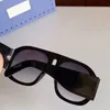 2023 Unisex 0152S 검은 색 남성 / 여성 프레임 그라디언트 렌즈 대형 선글라스 안경 여자 여름 스타일 선글라스 최고 품질 UV 400 렌즈
