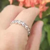 Bruiloft ringen Italina merk hart voor vrouwen houden voor altijd rose goudkleur dames crystal bijnoux sieraden cz moederdag cadeau