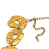 Halsketten mit Anhänger Lange Halskette für Damen Metallic Chunky 2023