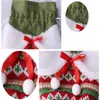 Christmas Decorations Gift Bag Knitted Bags With Drawstring Party Favors For Holiday