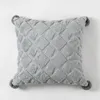 Pillow European Luxury Plush Bedroom Bedside Can Be Removed And Washed Four Corner Hanging Ball