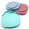 Tasses Vaisselle Ustensiles Assiette Plate En Silicone Pour Bébé Avec Quatre Compartiments Séparés Ventouse Forte Avec Couvercle En Silicone Couleur Macaron Frais Sans BPA 230130