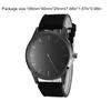 Wristwatches Men'S Watch Fashion Business Big Round Luxury Elegant Leather Strap Quartz Sports