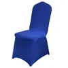 椅子は、結婚式のための高品質のブラックポリエステルスパンデックスパーティーバンケットエルデコレーションサプライ卸売価格