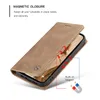 Leather Wallet Phone Case For iPhone 14 13 12 11 Pro Max XS Max XR X 8/7/6/6S Plus Samsung S22 S21 A73 Flip Card Slot Phone Case Cover