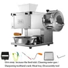 Commercial Electric Meat Slicer Vegetable Cutter Shred Machine Automatic Food Chipper Dicing