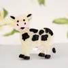 Brooches Blucome Acrylic Animal Cute Milk Cow Shape Corsage For Women Men Children Suit Scarf Hat Pins Jewelry Kids Holiday Gift