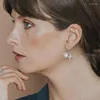 Hoop Earrings Fashion Women Ear Accessories Ladies Spiral Leaf Round Earring Jewelry Gifts For Boucle Oreille Femme
