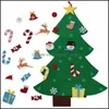 Рождественские украшения Weeld Tree Diy украшения стены декор с подвесной веревкой для детей рождественские подарки домашние двери украшения доставки Ga Otoul