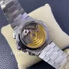 2023PPF 5980 WATCH CH 28-520 Движение ГРМИНГО МАШИНКА 40,5 мм Стальная полоса часов сапфировой стеклянный стеклянный стеклянный водонепроницаемый супер длинный резерв мощности 28800 колебаний в час