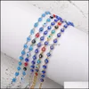 Link Chain Turkish Evil Eye Bracelets Women Handmade Lucky Blue Eyes Female Charm Fashion Bracelet Friendship Jewelry Drop Delivery Dh16R