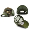 Caps de bola Snow Camo de beisebol Caminho de beisebol Men tático Mesh de verão Branco/ Exército Camuflagem Verde Snapback Hat e Women