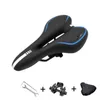 Saddles Mountain Comfortable Silicone Cushion Seat Bag Breathable Bicycle Saddle Set Bike Accessories 0131