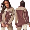 European American Work Desse Jacket denim jas dames top ly007