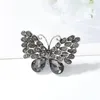 Broches vintage requintados e elegantes Big Butterfly Broche