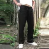 メンズパンツcotton cotton cotton busouners for men wide leg pant summer fitness Clothingwearkewear男性ジョギングボトム230131