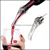 Bar Tools Creative Olecranon Wine Pourer Home Red Wines Aerating Mini Magic Acrylic Filter Decanter Paf13101 Drop Delivery Garden Ki Ottmj