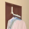 Hangers Travel Clothes Hanger Portable Multifunctional Hook Behind The Door Drying Rack Home Tool