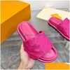 Sandals Latest Pool Pillow Comfort Mes Men Women Fashion Slippers Ladies Summer Vibrant Puffy Style Classic Slides With Box 356 Drop Dhudf